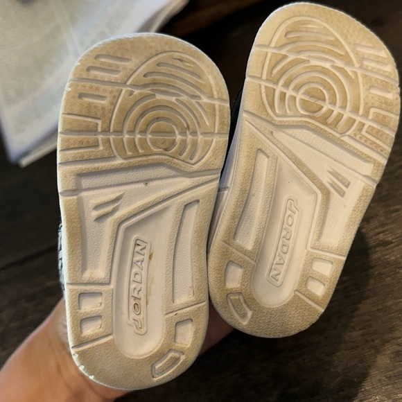 Jordan Toddler Legacy 312 Low Bred Cement sz 4C EUC - Picture 6 of 6